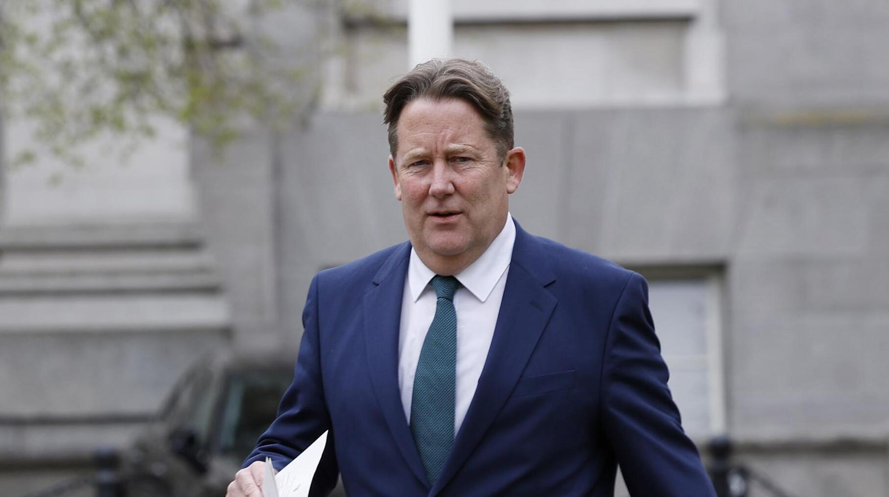  Transport minister Darragh O’Brien will seek Cabinet approval to establish a new ‘delivery body’ to oversee the development of Dublin's MetroLink. Picture: Conor Ó Mearáin/Collins