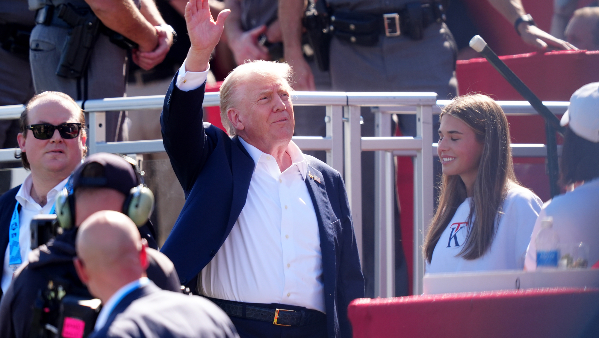 Donald Trump will miss granddaughter's LPGA Tour debut as he is busy 'running the world'