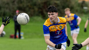 <p>Ronan Carroll scored 1-8 for Tralee CBS in their victory over Cashel Community School. Pic: Domnick Walsh © Eye Focus LTD.</p>