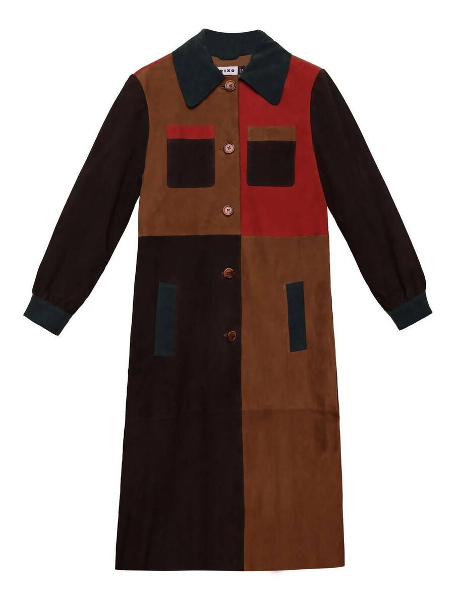 'Milly' suede coat, RIXO, €750