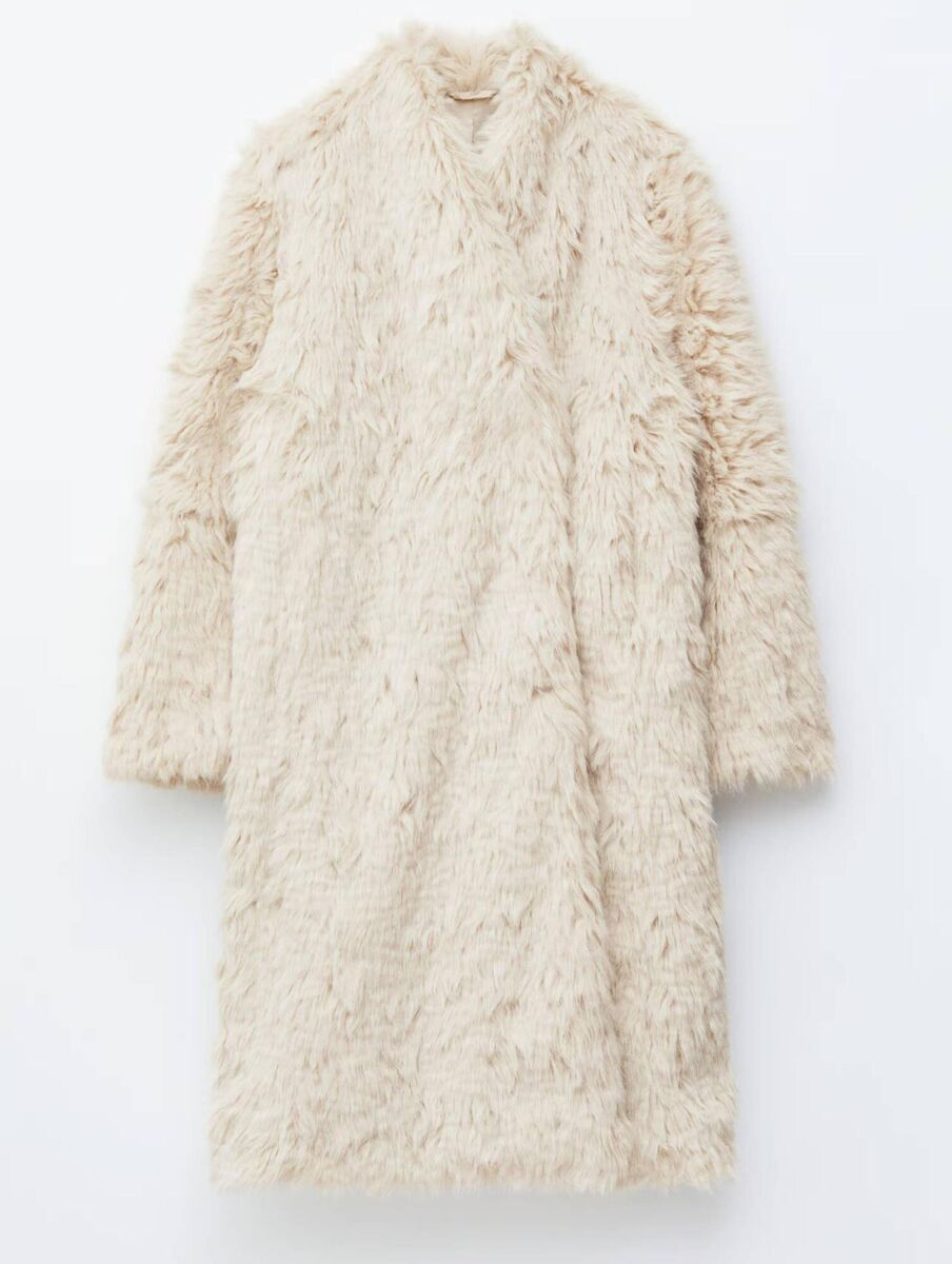 Faux fur midi coat, &amp; Other Stories, €199