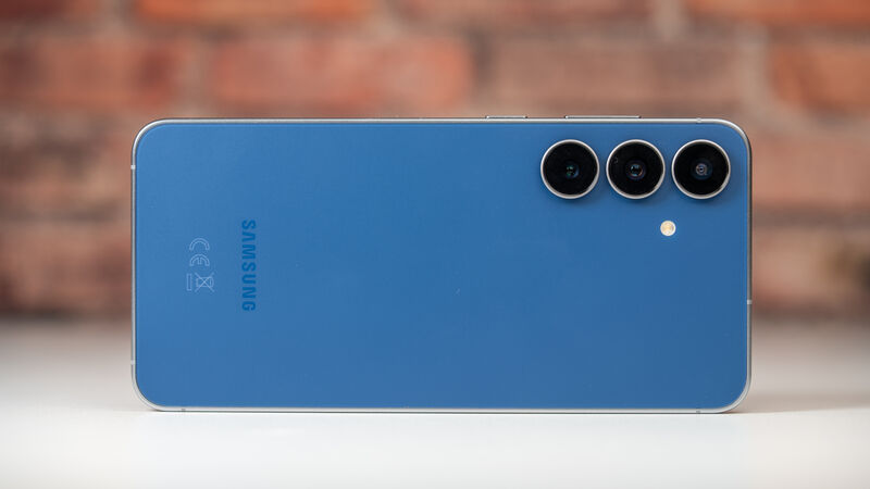 The rear triple-camera setup captures detailed, natural photos without the typical oversaturation found on earlier models. Picture: Noel Campion.