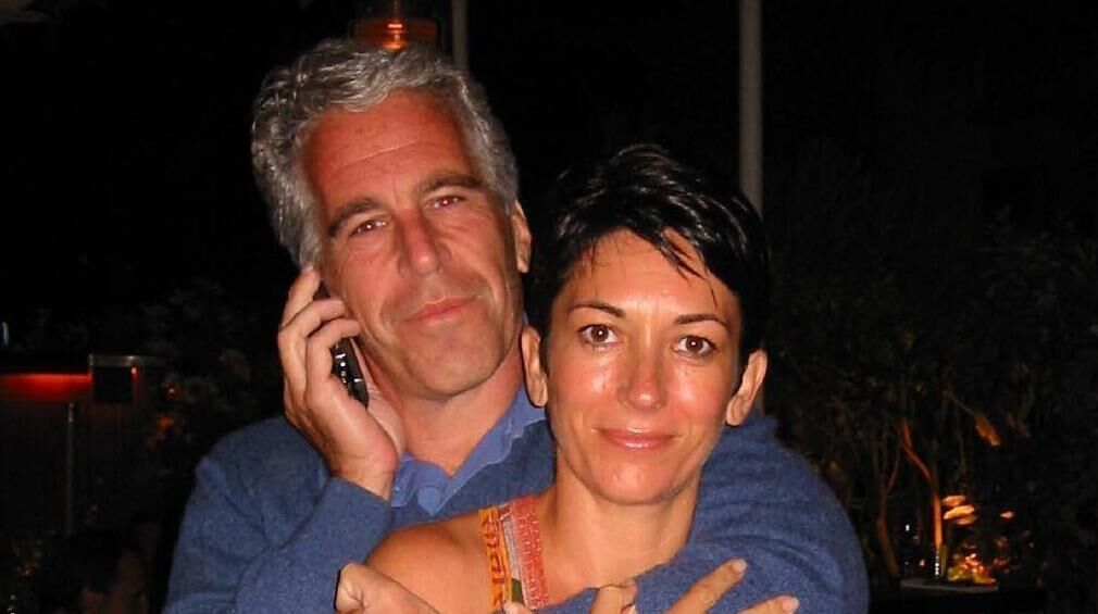 File photo issued by US Department of Justice of Ghislaine Maxwell with Jeffrey Epstein.