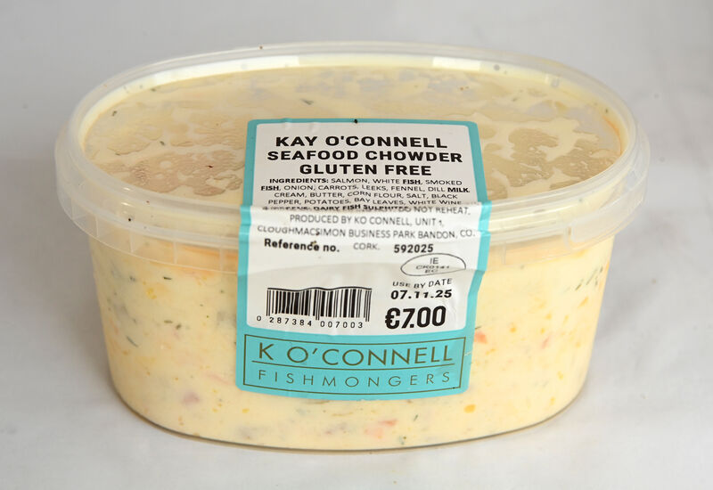 Kay O'Connell Seafood Chowder- Gluten Free. Picture: Larry Cummins