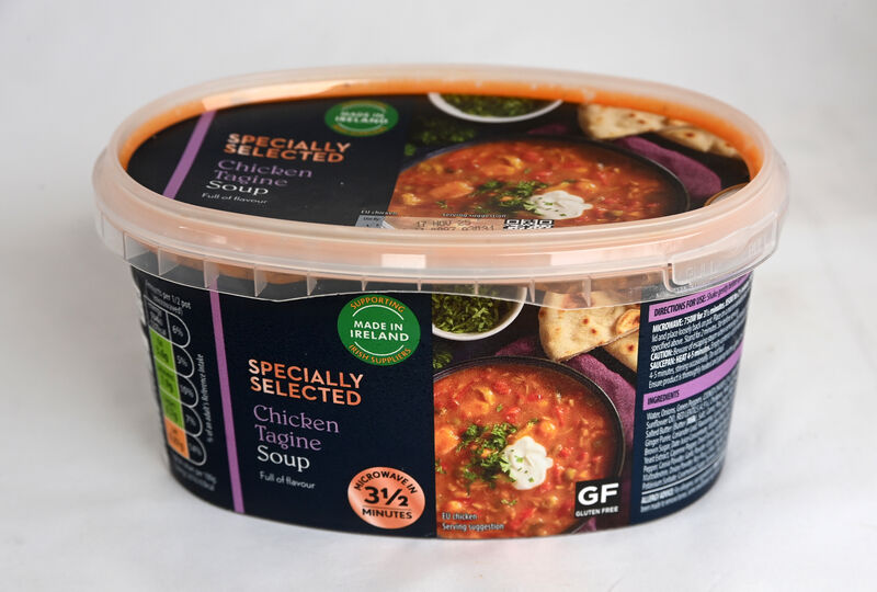 Specially Selected - Chicken tagine soup. Picture: Larry Cummins