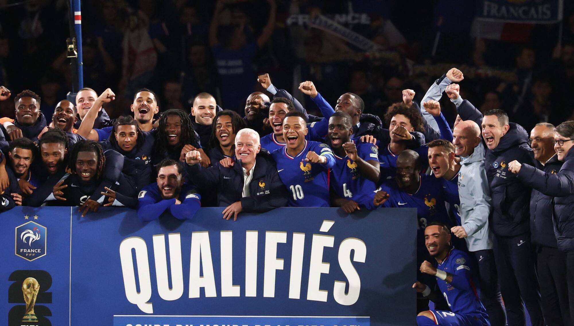France beat Ukraine to qualify for men's World Cup
