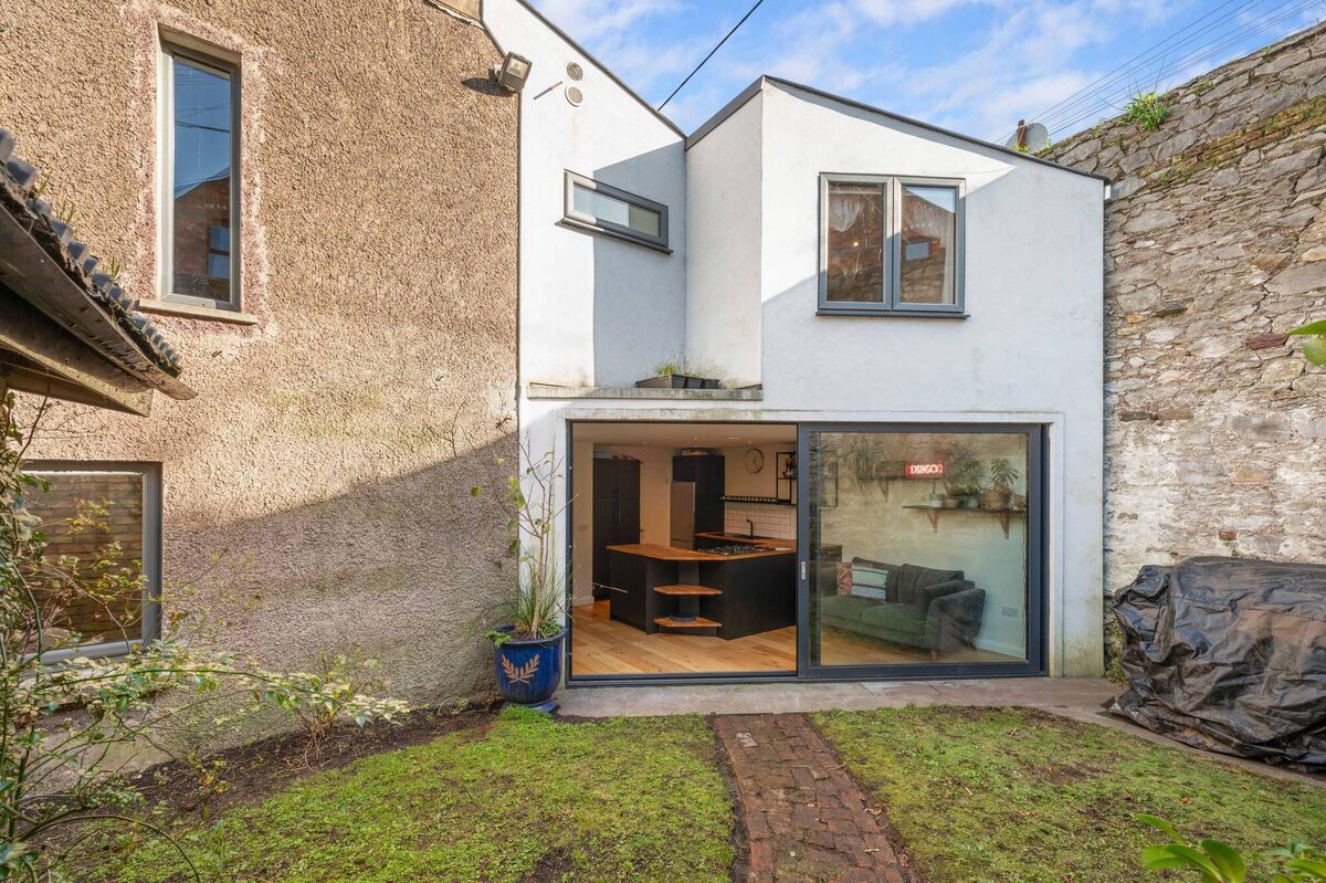 Classy rear extension at No 31 Prosperity Square, Cork city.