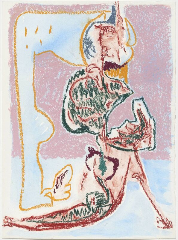 Sarah Dwyer (8) 'Spearhead' 2019, Charcoal,Pastel, Watercolour on paper- 38 x 28 cm HR .jpg