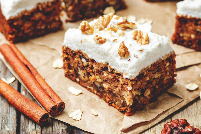 Spiced Pumpkin Traybake