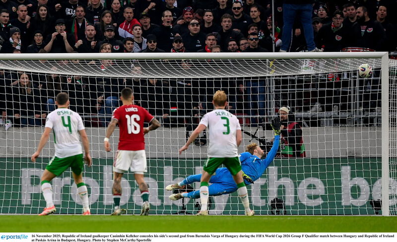 Barnabás Varga scores the second. Pic: Stephen McCarthy/Sportsfile Barnabás Varga scores the second. Pic: Stephen McCarthy/Sportsfile