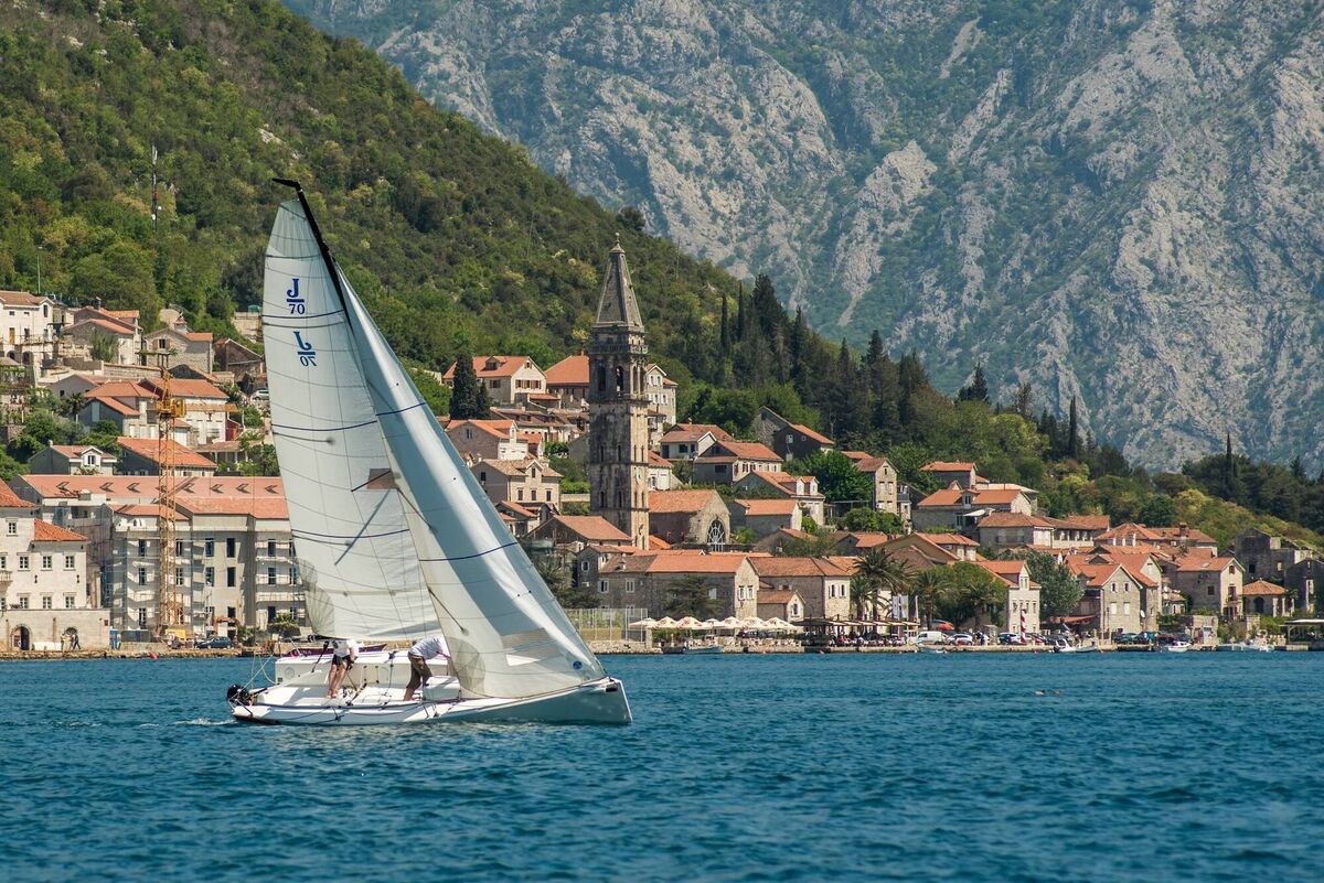 Bay of Kotor has a UNESCO town and cruise ship berths