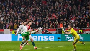 <p>Troy Parrott has scored 19 goals for club and country this season. Pic: Sportsfile</p>