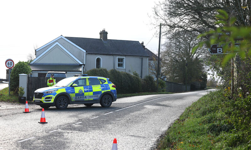 The incident happened on the L3188 in Gibstown, Dundalk shortly after 9pm. Picture: Damien Eagers/PA Wire The incident happened on the L3188 in Gibstown, Dundalk shortly after 9pm. Picture: Damien Eagers/PA Wire