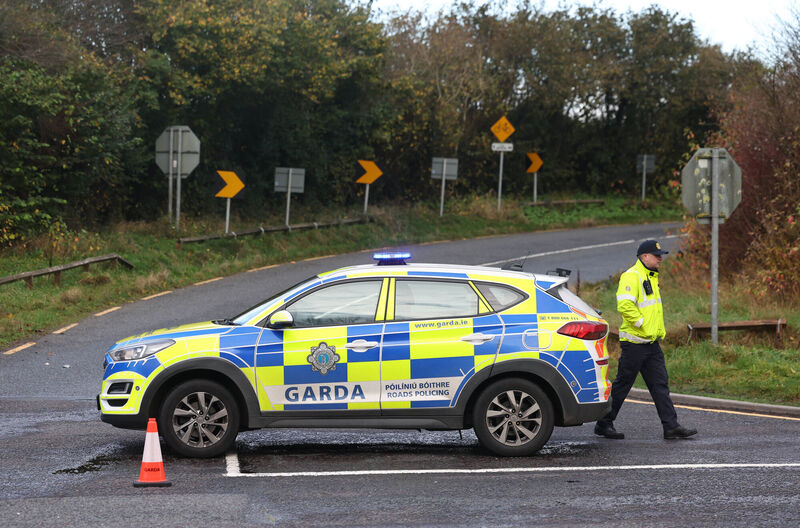 The incident happened on the L3188 in Gibstown, Dundalk shortly after 9pm. Picture: Damien Eagers/PA Wire The incident happened on the L3188 in Gibstown, Dundalk shortly after 9pm. Picture: Damien Eagers/PA Wire