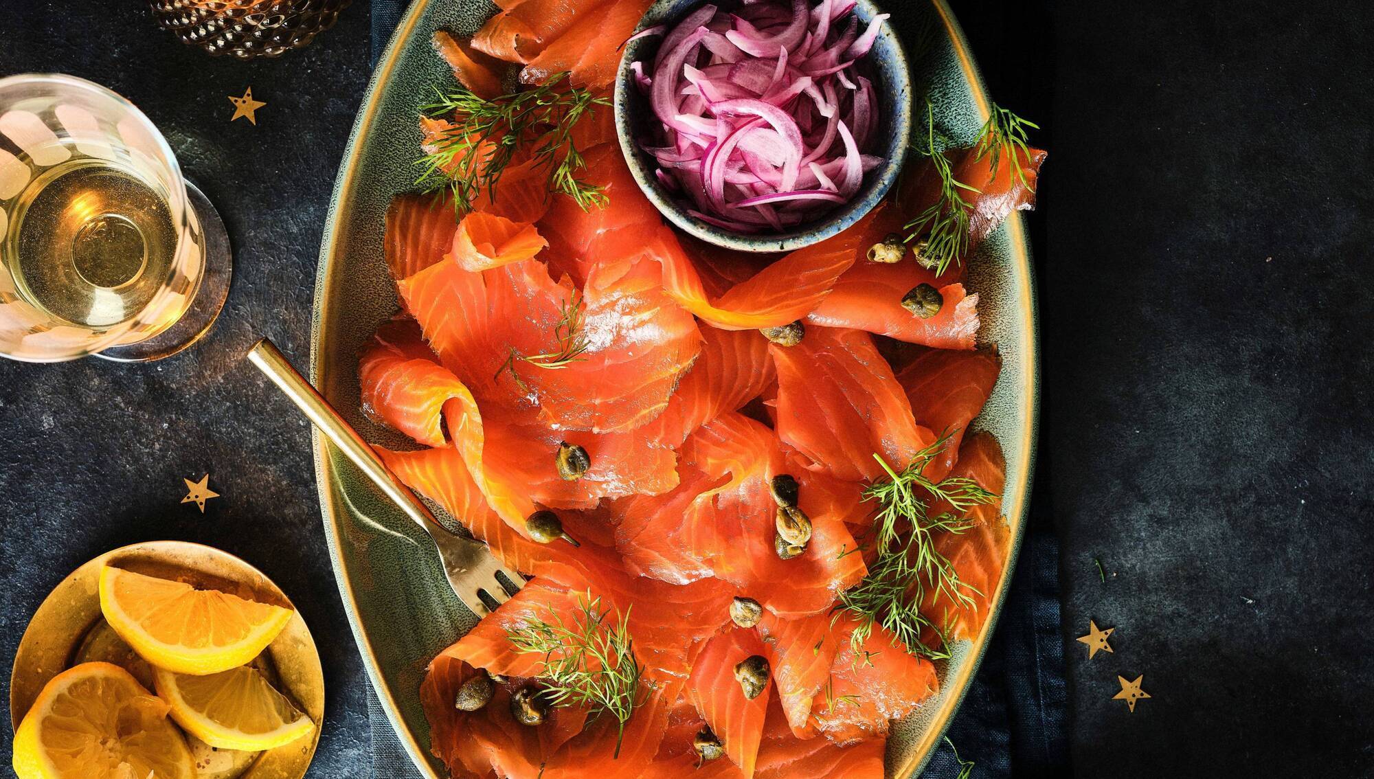 SuperValu Signature Tastes Irish Applewood Smoked Salmon. 