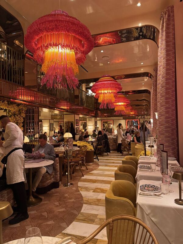 The interior of Gloria Osteria Milano. Picture: Breda Graham. The interior of Gloria Osteria Milano. Picture: Breda Graham.