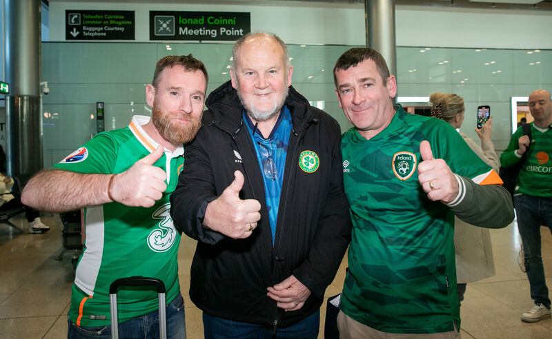 Gareth Duffin from Wexford, Larry Kehoe and Paul Fortune from Rosslare Harbour.