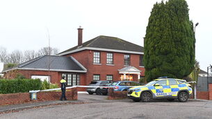 <p> A 59-year-old woman has died and her husband remains seriously injured in hospital after being attacked outside their home in Ballinlough in Cork last night. Picture: Larry Cummins</p> <p> A 59-year-old woman has died and her husband remains seriously injured in hospital after being attacked outside their home in Ballinlough in Cork last night. Picture: Larry Cummins</p>