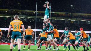 <p>HEIGHT OF MADNESS? The jury is out on the new Nations Championship in 2026, when Ireland will renew acquaintances with Australia in their first July outing. Pic: Nick Elliott, Inpho</p>
