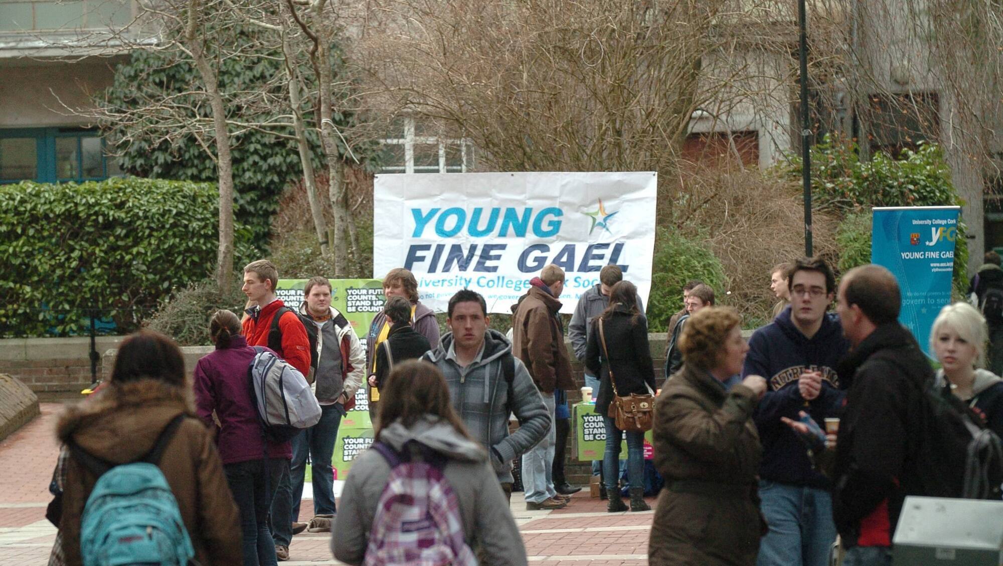 Young Fine Gael accuses UCC societies executive of trying to 'suppress political expression'