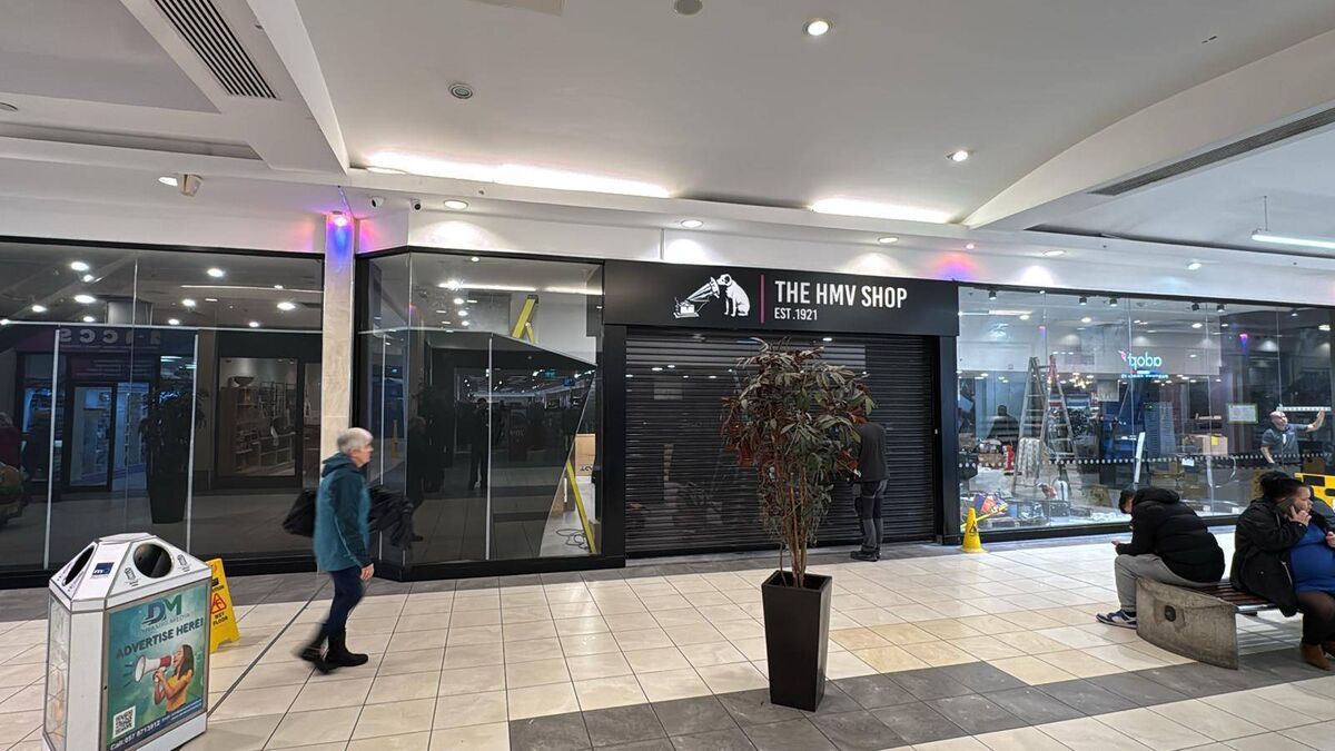 new HMV store in Merchants Quay new HMV store in Merchants Quay