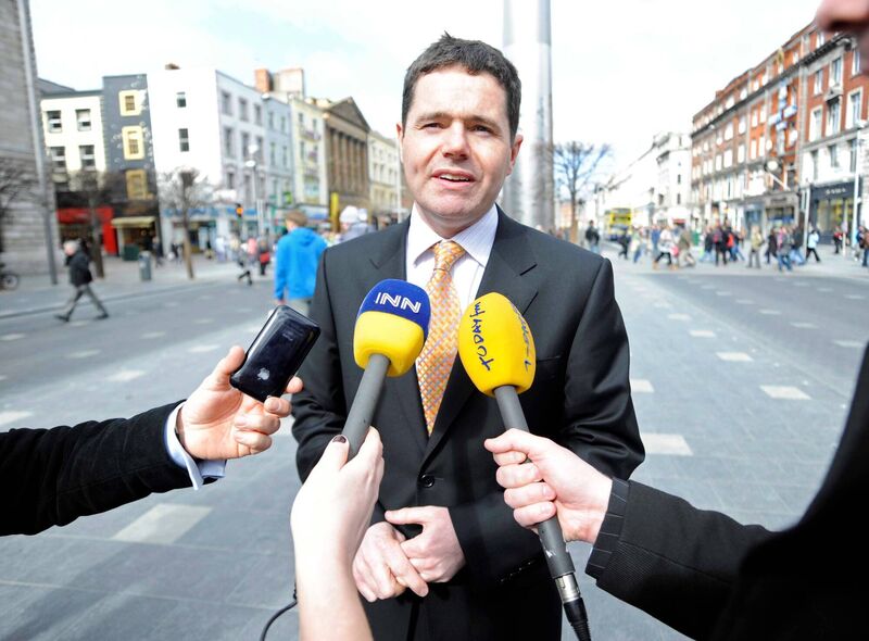 Then senator and Dublin Central Dáil candidate Paschal Donohoe in 2009. It would be two more years before he won that seat, but he went on to be appointed transport, tourism, and sport minister in his first Dáil term. Picture: Sasko Lazarov/Photocall