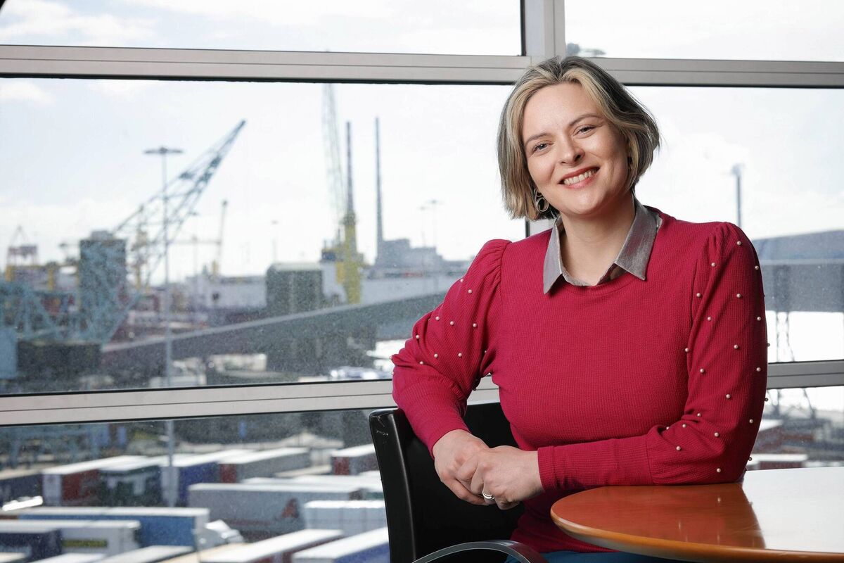 Claire Percy, head of external affairs at Dublin Port Company. 