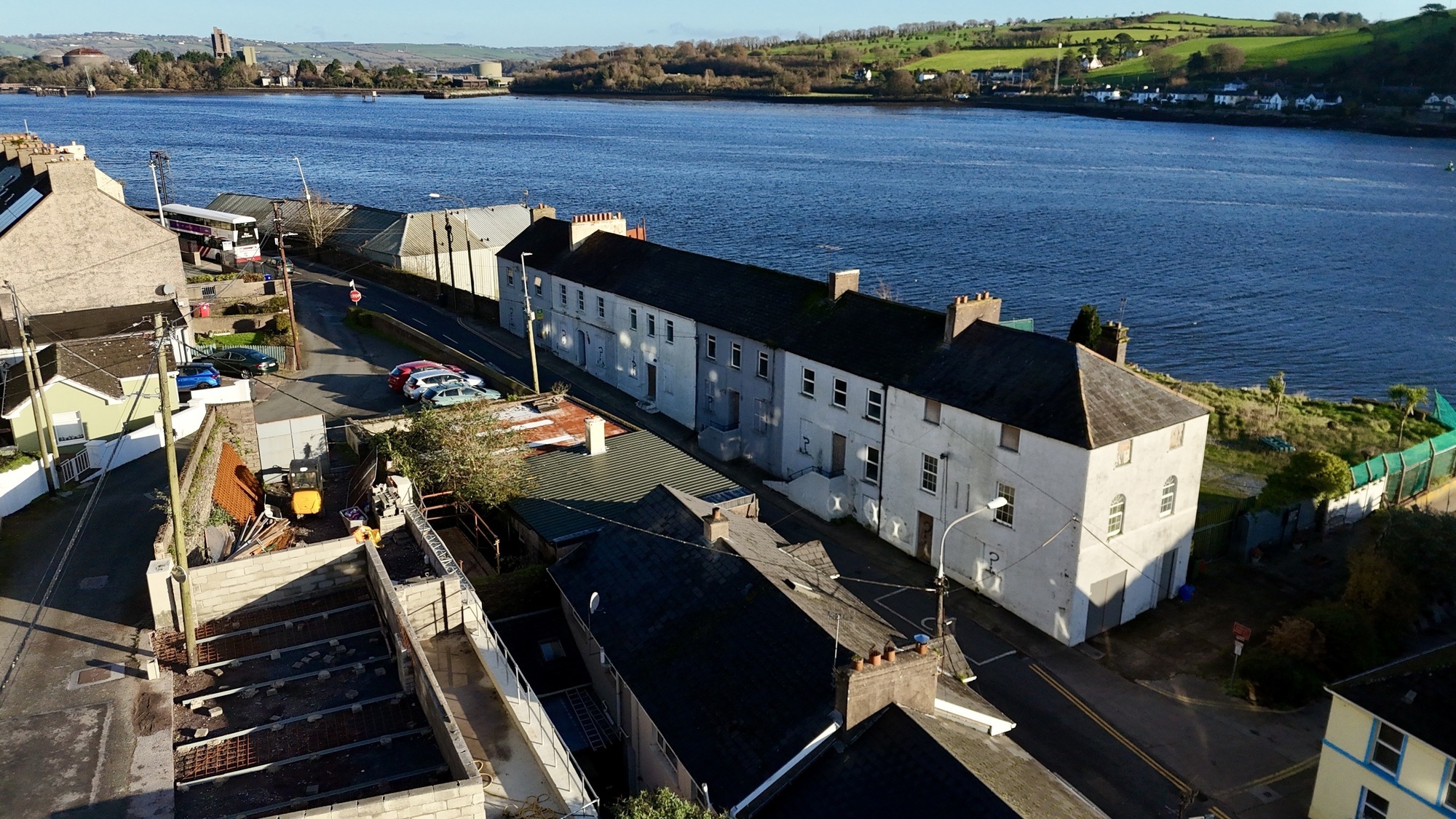 Derelict Passage West terrace to be restored as contractor housing by Doyle Shipping Group