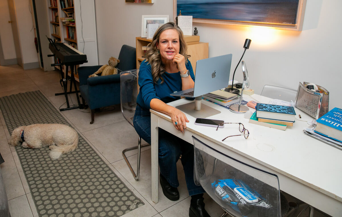 Author Julia Kelly: "When I got back from Annaghmakerrig, I told my boyfriend it was over… C
                            harlie became my partner of 12 years, father to my daughter, Ruby Mae." Picture: Gareth Chaney