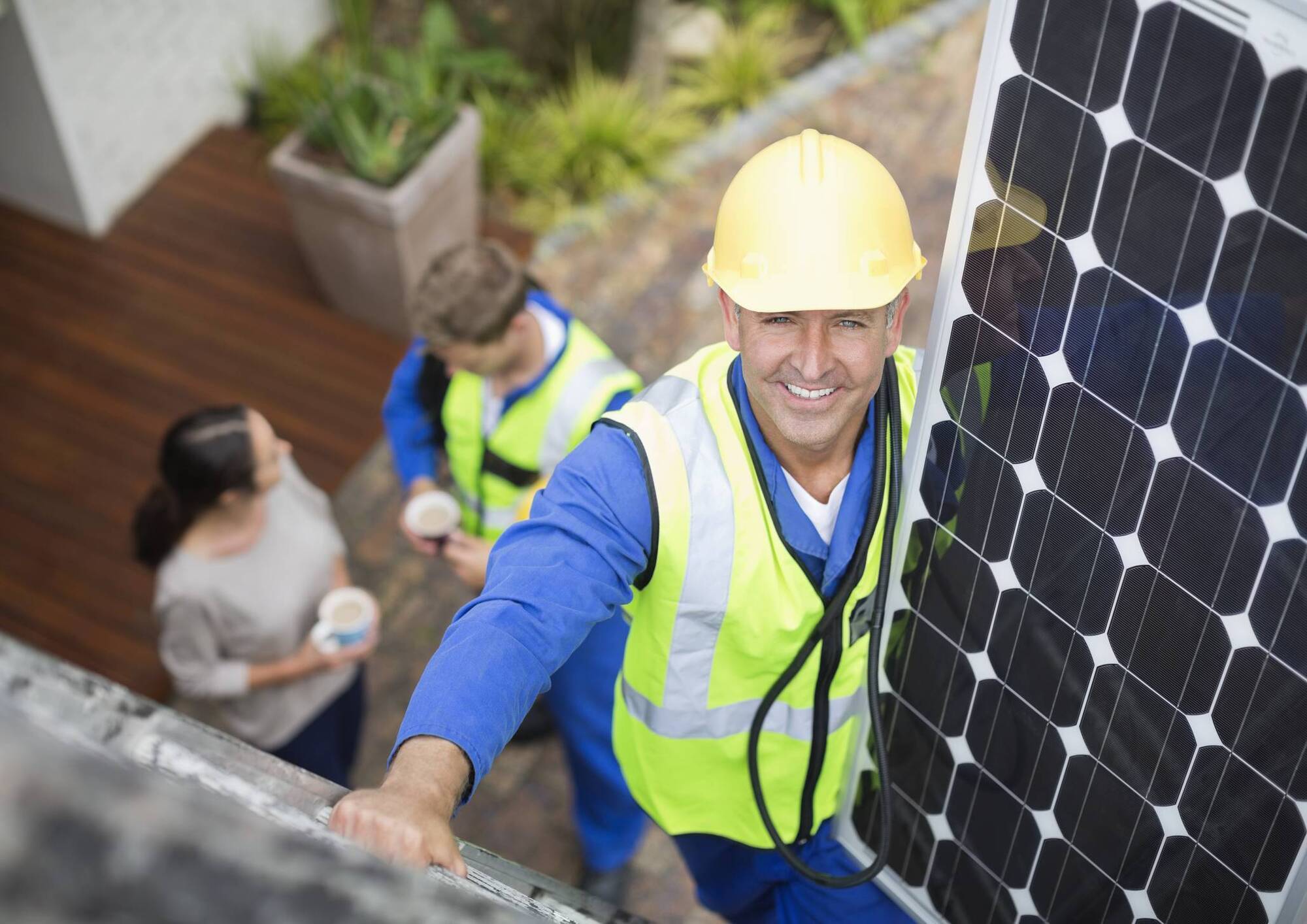 Investors in solar energy are gaining instant benefits