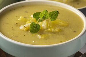 Winter Leek Potato Soup
