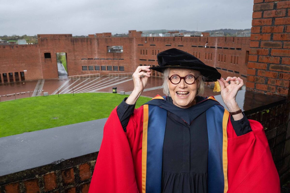 Darina Allen was conferred with an Honorary Doctorate by Munster Technological University (MTU) recently. Picture: Joleen Cronin.