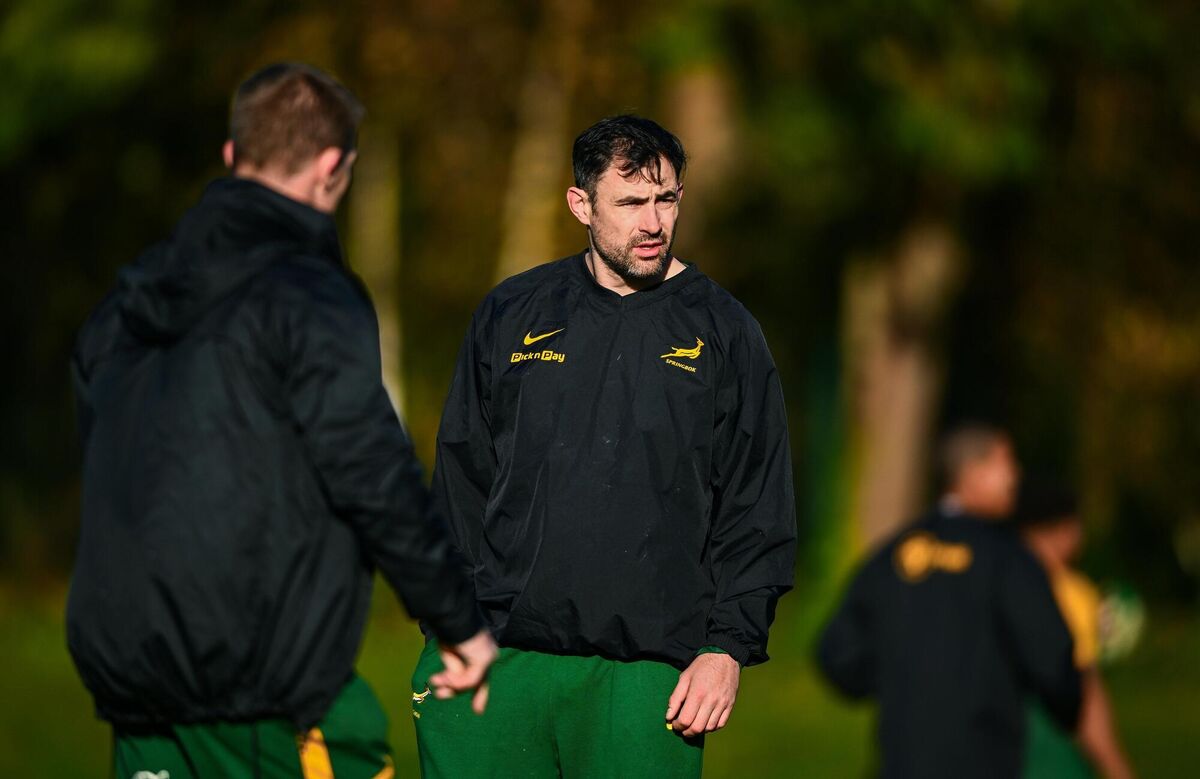 South Africa assistant coach Felix Jones. Pic: by Shauna Clinton/Sportsfile
