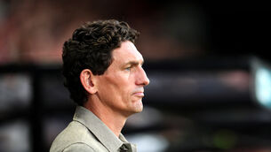 <p>Brentford manager Keith Andrews  </p>