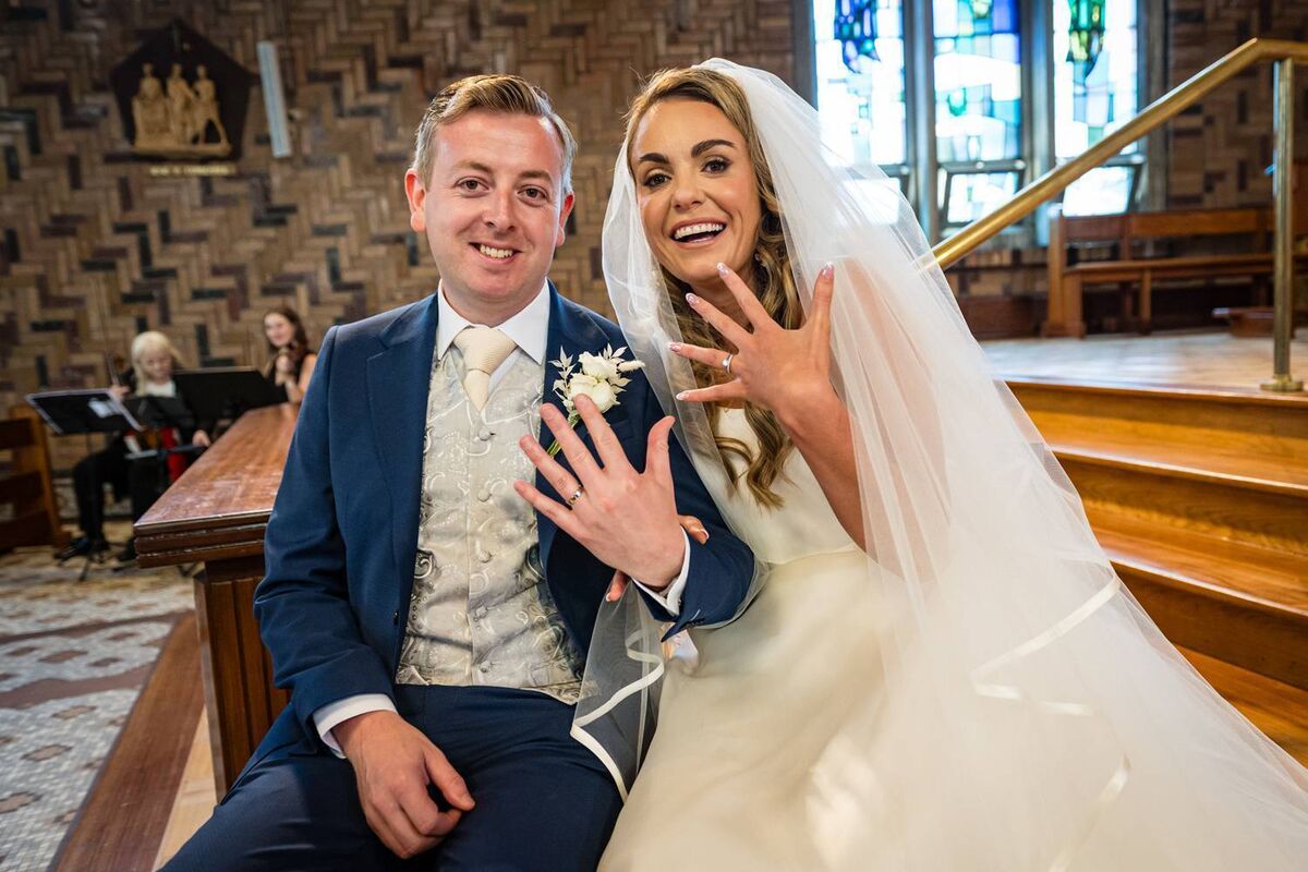 Emma Collins and Martin Kennedy. Pictures: Dermotsullivan.com