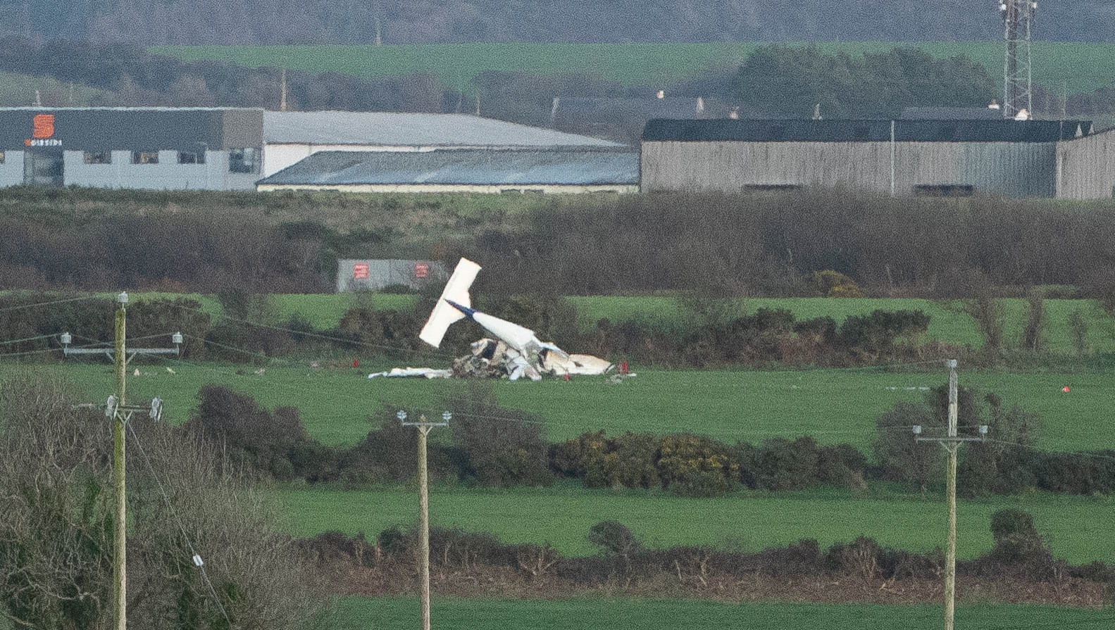 Plane that crashed near Waterford Airport removed as investigation continues