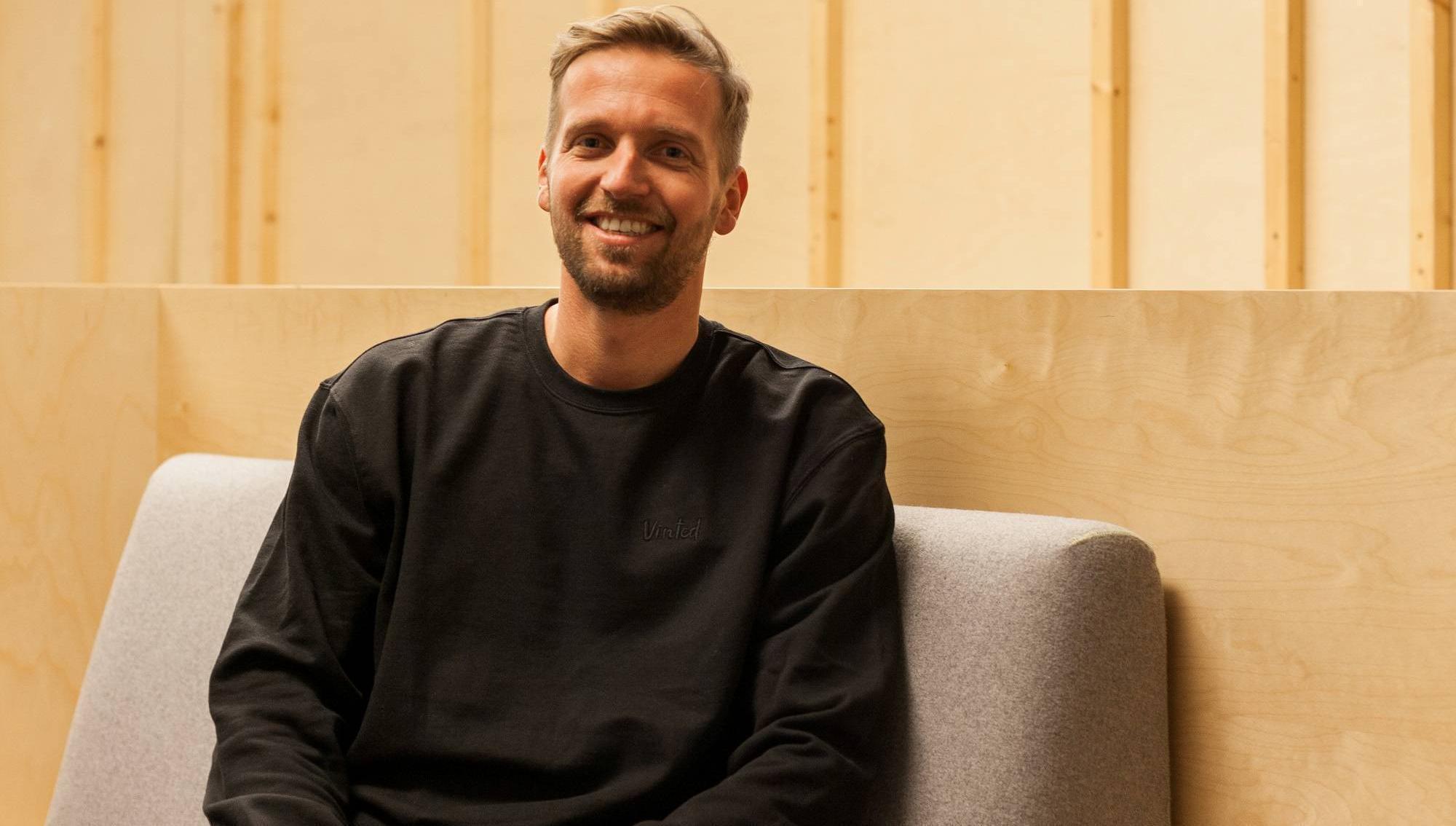 Thomas Plantenga, CEO of Vinted. The company has seen a surge of Irish users.