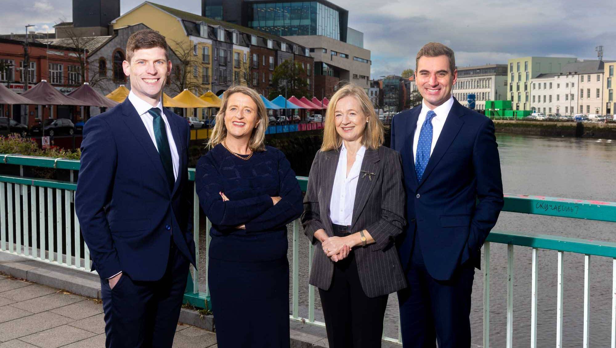 Comyn Kelleher Tobin movers: Conor White, Patrice O’Keeffe, managing partner, Patricia Finn, Barry Kelleher. 