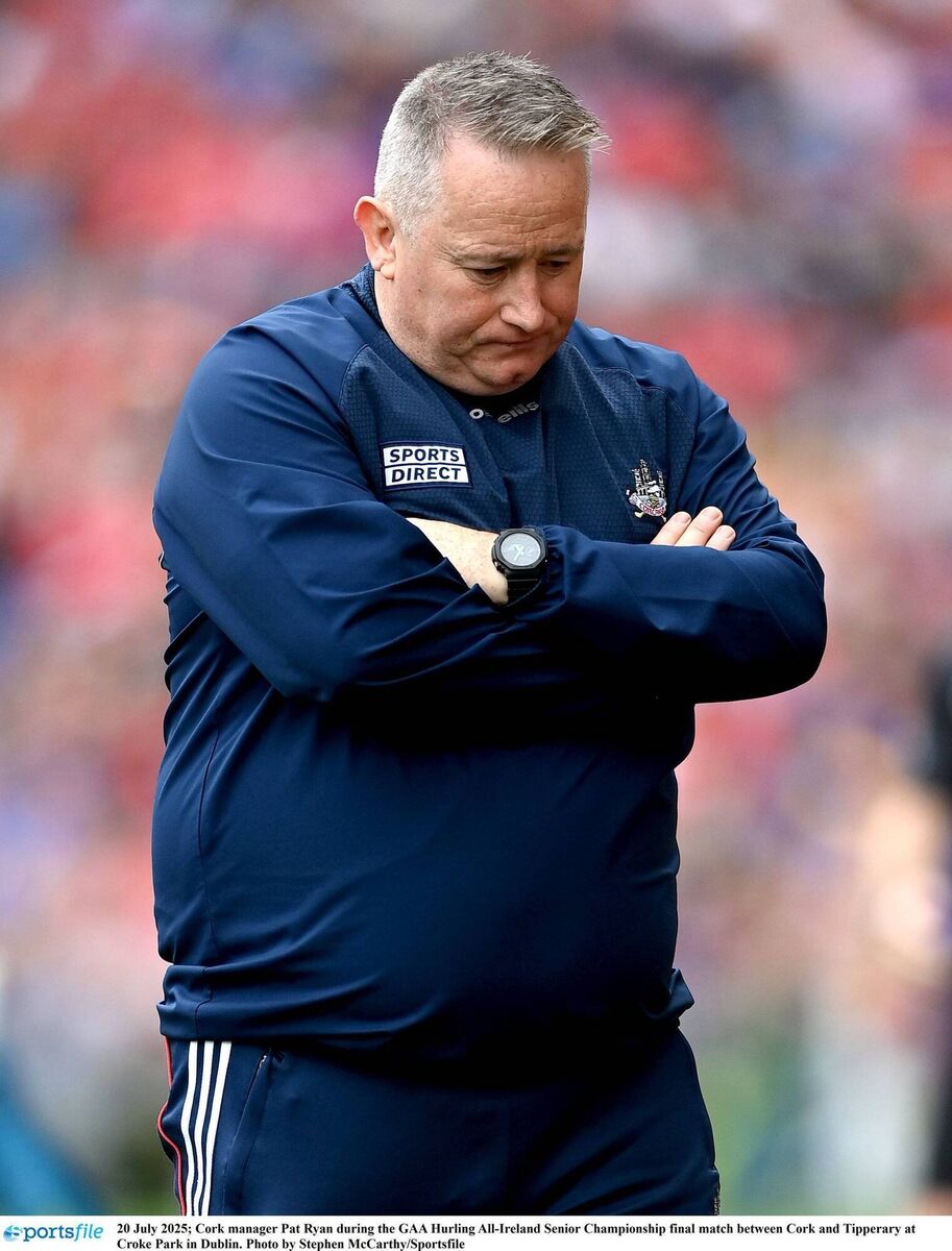 Ex-Cork manager Pat Ryan - "absolutely, totally falseâ. Ex-Cork manager Pat Ryan - "absolutely, totally falseâ.