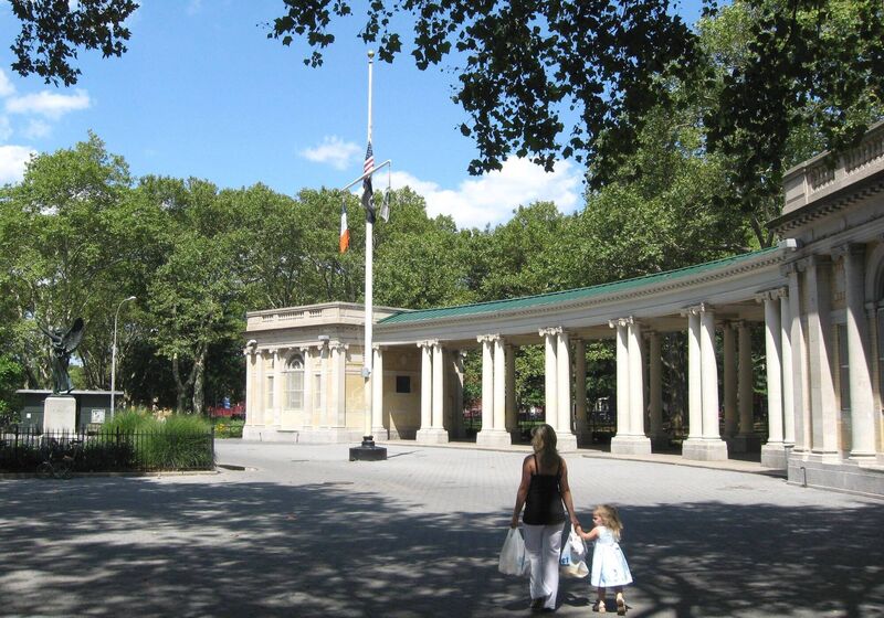 Whether in Bay Ridge or 10 miles north in Monsignor McGolrick Park in Greenpoint (above), this part of Brooklyn is known as 'little Ireland' due to the generations of Irish people here. Picture: Wikipedia/Jim Henderson