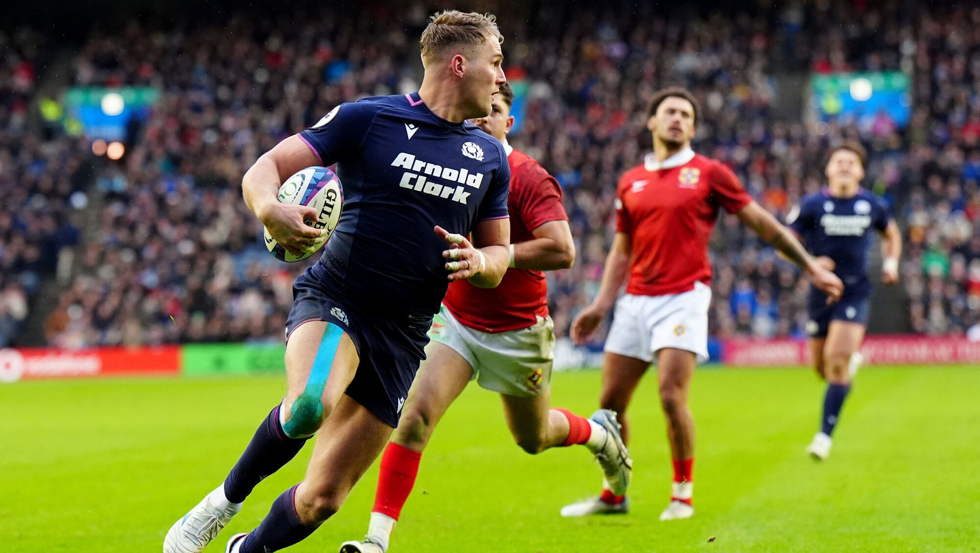 Scotland beat Tonga to finish disappointing autumn with a flourish