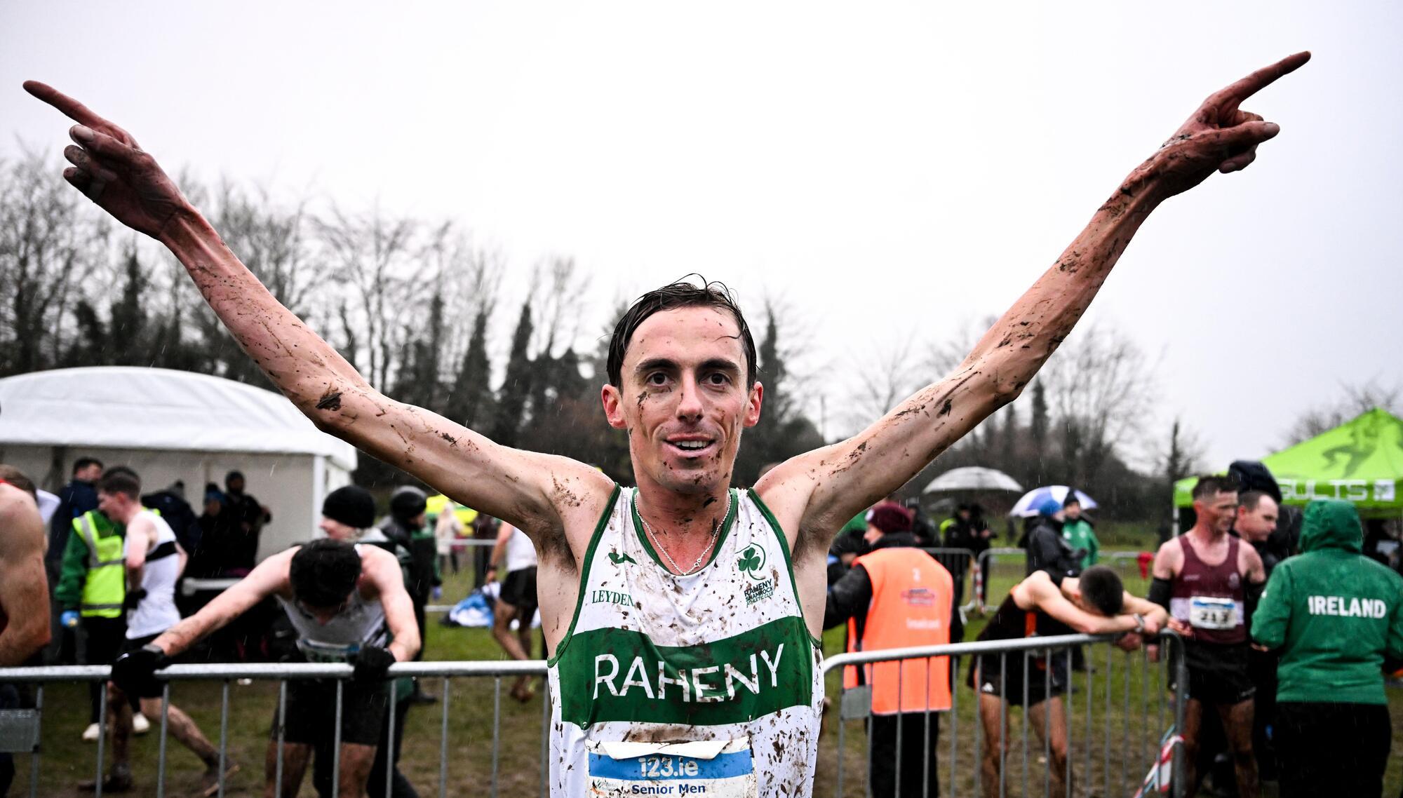 Brian Fay and Fiona Everard come from behind to claim senior titles at National Cross Country Championships