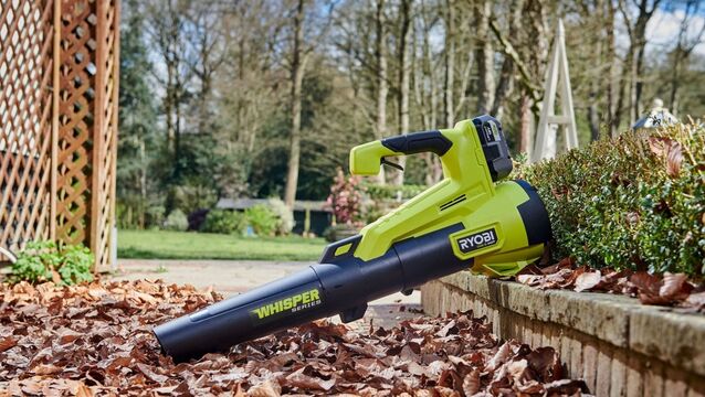 <p>Ryobi One+ leaf blower kit (RY18BLA-140). Compatible with system of over 150 cordless tools for the home, garden and automotive. Includes battery and charger. In store at B&amp;Q, €185, or order online at diy.ie.</p>