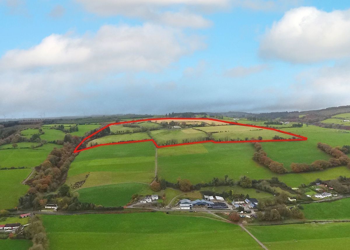 The main 100-acre section of the farm.