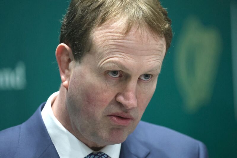 Minister for justice Jim O’Callaghan said work is ongoing across Government to cut down on the level of migration into Ireland, but it is hard to predict the yearly figures coming in through the international protection system. Picture: Stephen Collins/Collins Photos