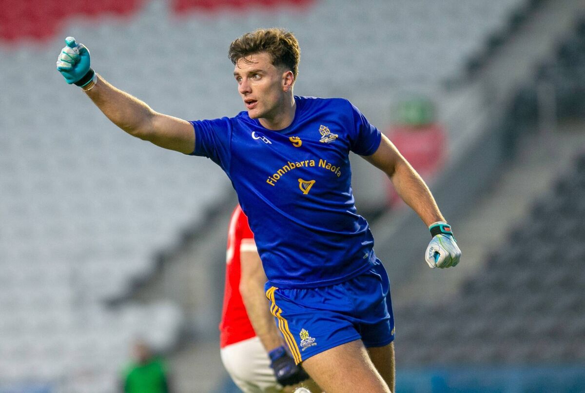 Hayes bagged a hat-trick at SuperValu Páirc Uí Chaoimh on Sunday. Pic: Natasha Barton/Inpho
