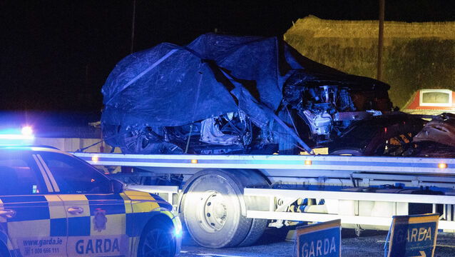 <p>The lorry driver, a man in his 40s, and the driver of the Bus Éireann vehicle, a man in his 50s, were pronounced dead at the scene.</p>