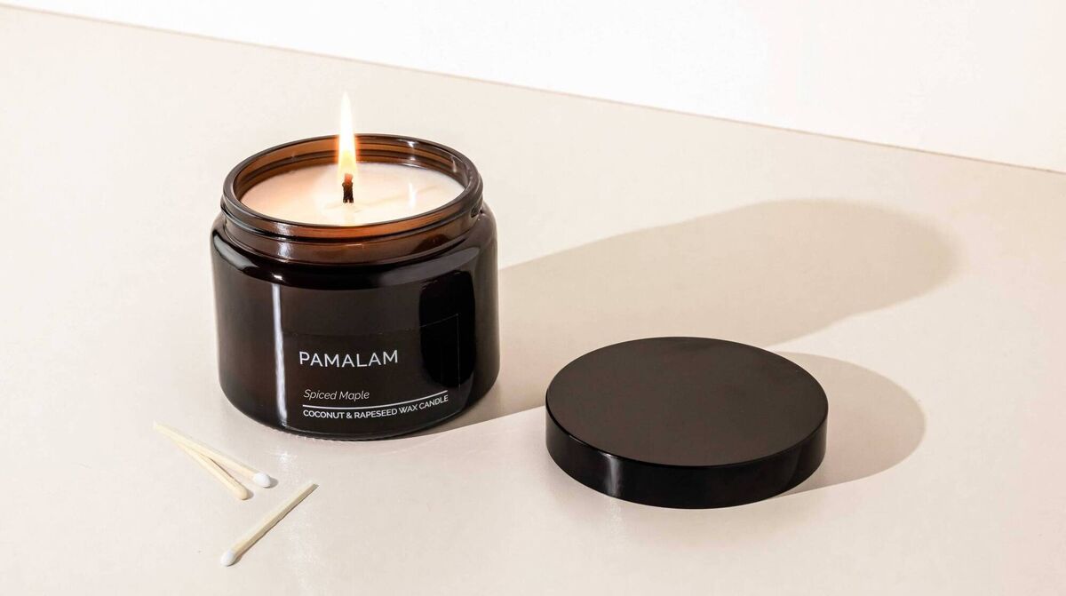 Pamalam Spiced Maple Candle — pamalam.com