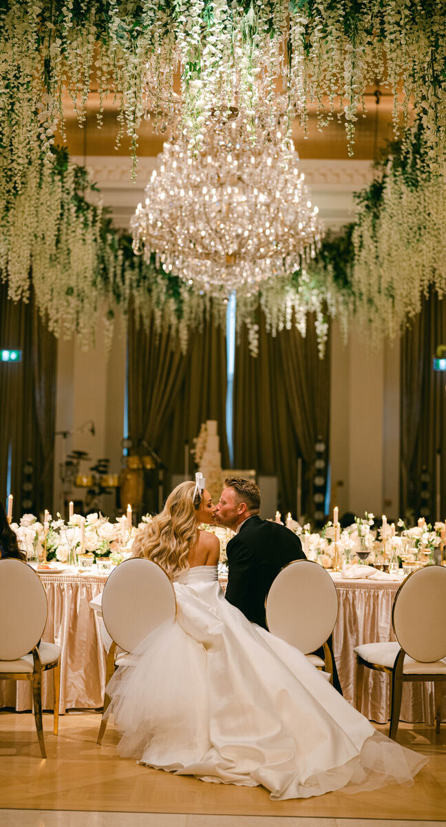 Maeve Madden: "Throughout the day, we took a couple of moments away from everyone, just the two of us. Lindsay, the wedding planner, had suggested that to us."