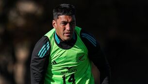 <p>New Zealand's Rieko Ioane. Pic: Gary Carr/Inpho</p>